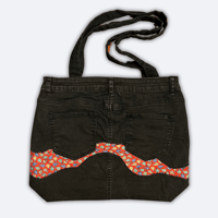 Image 2 of Upcycled Skirt Tote Bag