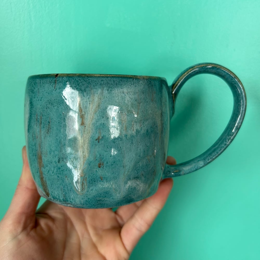 Image of blue hue mug