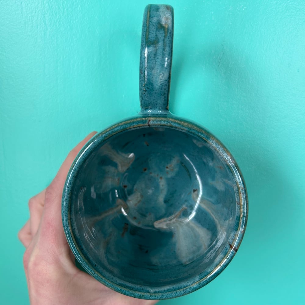 Image of blue hue mug