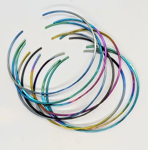 Image of Bright Titanium Bracelets