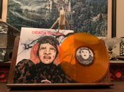 Image of Death In June - Euro Cross (transparent orange vinyl with fold-out double sided poster)