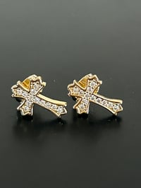 Cross Stud Earrings