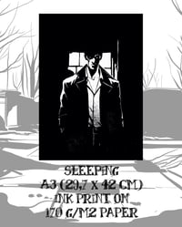 Image 2 of SLEEPING Ink Print