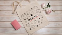 Image 2 of Stray Kids Tote bag - SKZ Kpop bag