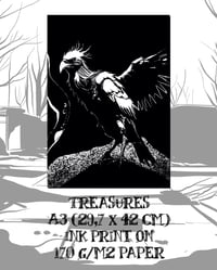 Image 2 of TREASURES AND FLESH Ink Print