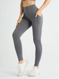 Image 4 of High Waist Leggings With Pockets