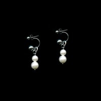 Image 1 of Drop Earrings — Pearl