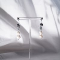 Image 2 of Drop Earrings — Pearl