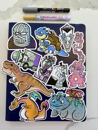 Image 4 of Rogues Gallery Sticker Set (5 Stickers)