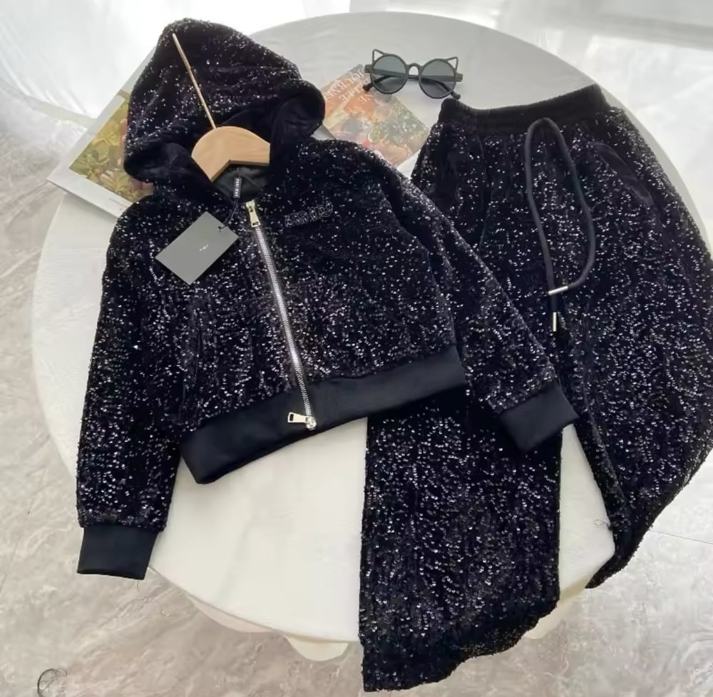 Image of Maxi Sequin Tracksuit