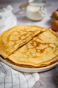 Crêpes - Farine blanche, white flour