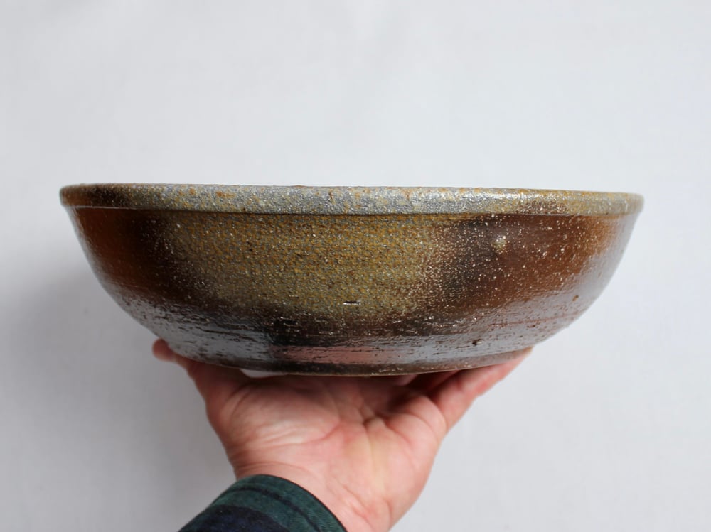 Image of Large Matte White Serving Bowl