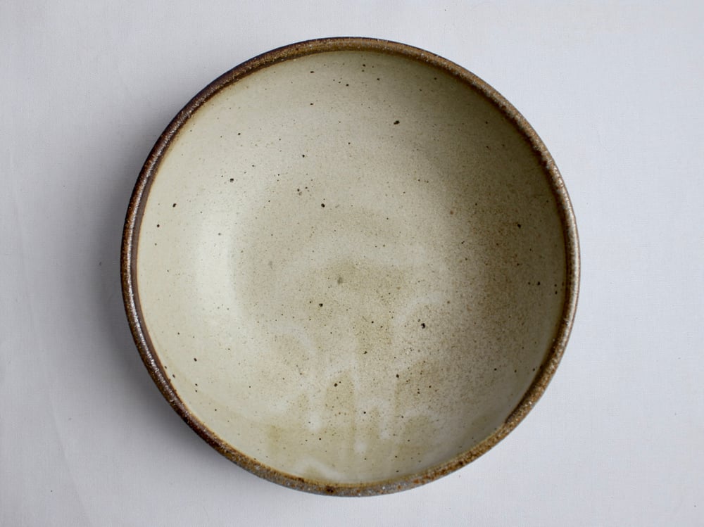 Image of Large Matte White Serving Bowl