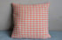 Square, Gingham Kantha Cushion - Small  Image 4