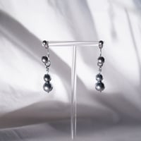 Image 2 of Drop Earrings — Silver
