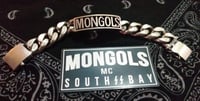 Image 2 of MONGOLS BRACELET *SILVER