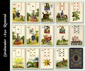 Image of Three Stralsunder Lenormands - 1890 + 1900