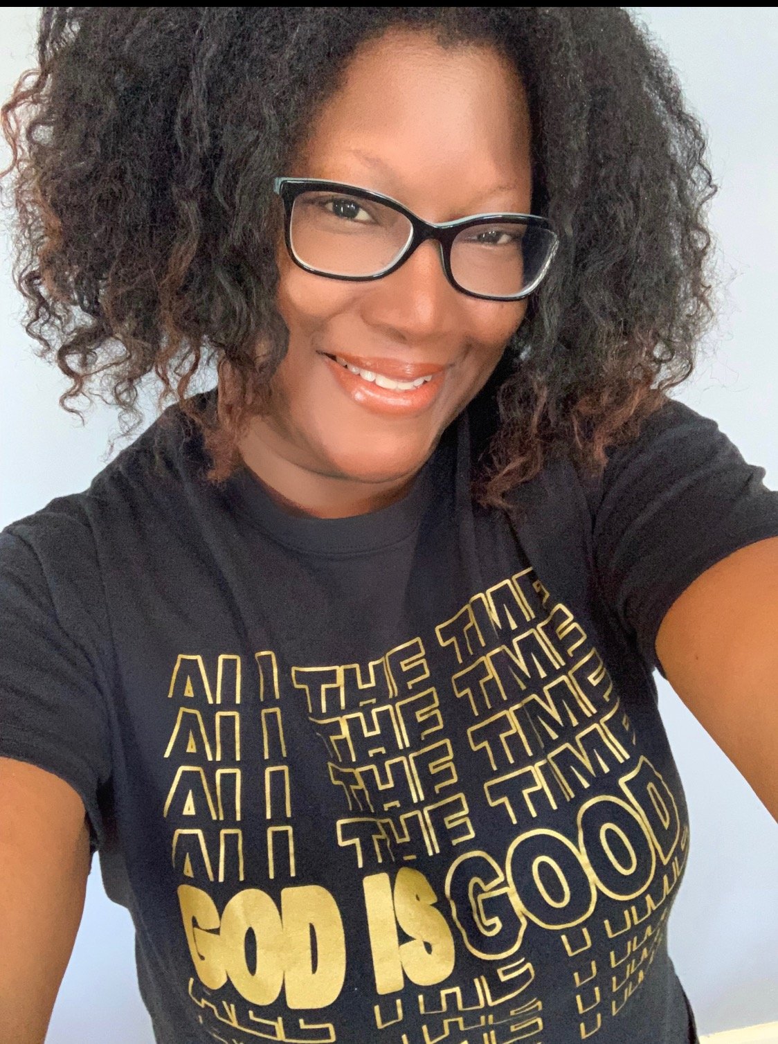 Image of GOD IS GOOD...ALL THE TIME BLACK TEES