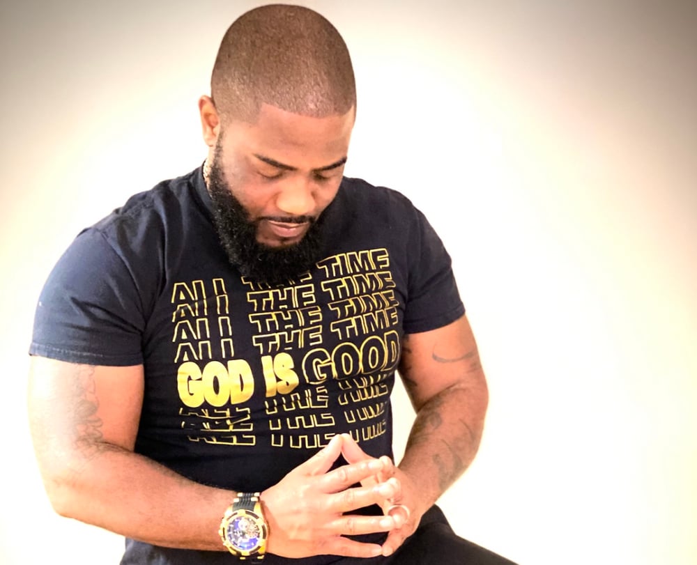 Image of GOD IS GOOD...ALL THE TIME BLACK TEES