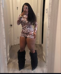 Image 1 of CHEETAH JUMPSUIT