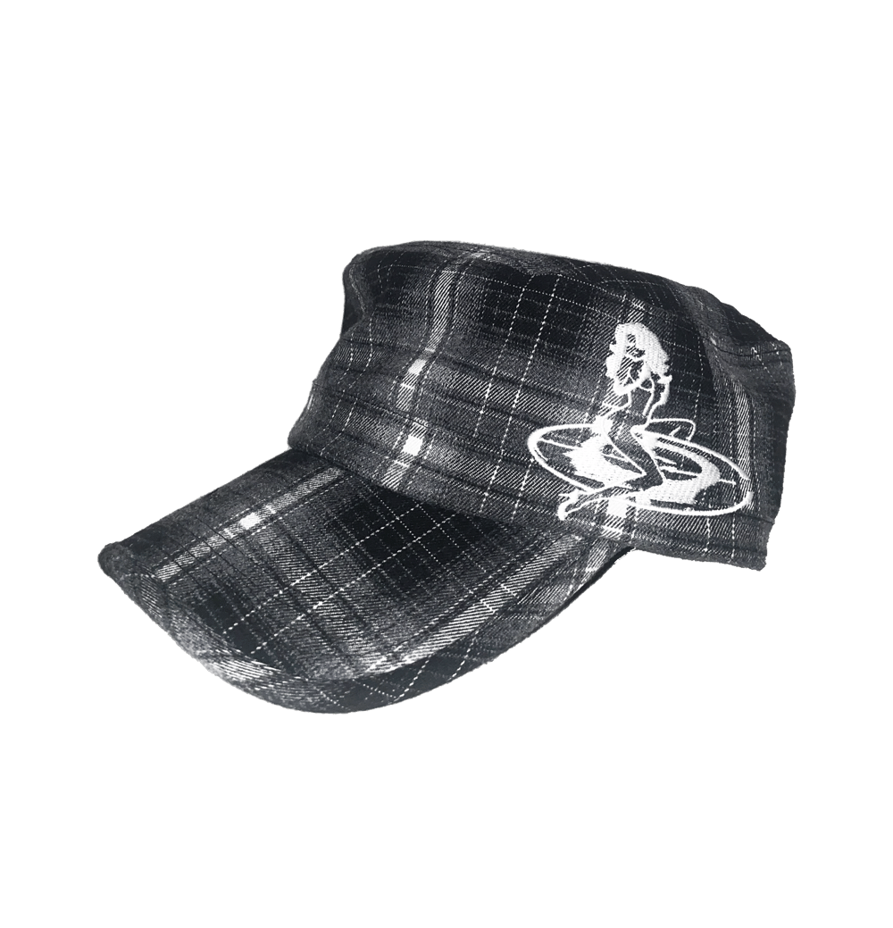 Ta¢ Hat (Black Plaid)