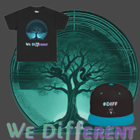Image 1 of Dream All Year x We $Diff Snapback Hat Tee & Sticker Bundle