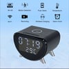 MSL 4K HD WiFi Mini Camera Clock | Wireless Charging, Remote View, Motion Detection, Home Security