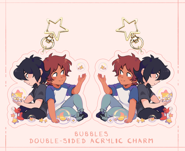 Image of [PREORDER] Bubbles | Acrylic Charm