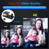 MSL 4K/1080P HD 3-in-1 WiFi Wireless Charger Camera