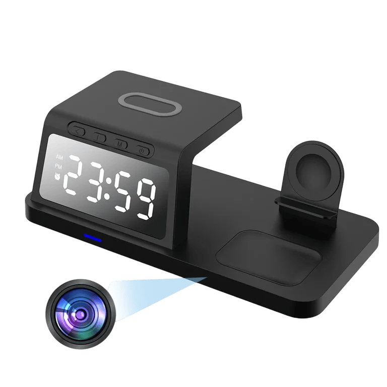MSL 4K/1080P HD 3-in-1 WiFi Wireless Charger Camera