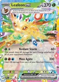 Leafeon ex - 006/131 - SV: Prismatic Evolutions - Near Mint