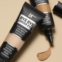 Image 1 of It Bye bye Under Eyes Concealer Cream Face Make Up Base Full Cover Dark Circles Acne 2 Colors Concea