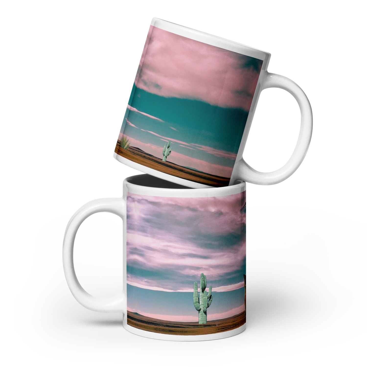 Image of Kitty Says Nope - White Glossy Mug