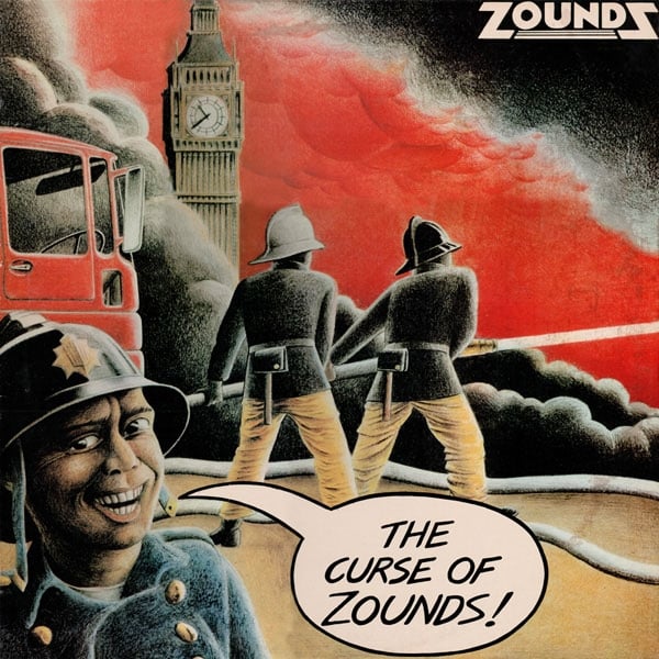 Image of ZOUNDS - "THE CURSE OF ZOUNDS" Lp