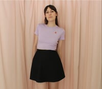 Image 6 of Ready to ship: 4XL Phuncle Cropped Merino T- Shirt - Lilac