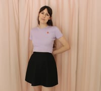 Image 7 of Ready to ship: 4XL Phuncle Cropped Merino T- Shirt - Lilac