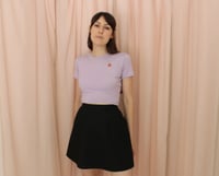 Image 5 of Ready to ship: 4XL Phuncle Cropped Merino T- Shirt - Lilac
