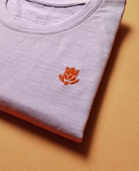 Image 8 of Ready to ship: 4XL Phuncle Cropped Merino T- Shirt - Lilac