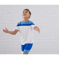 Image 3 of Personalised block colour shorts sets 