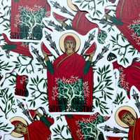 Image 1 of Most Holy Theotokos, Save Gaza! Sticker