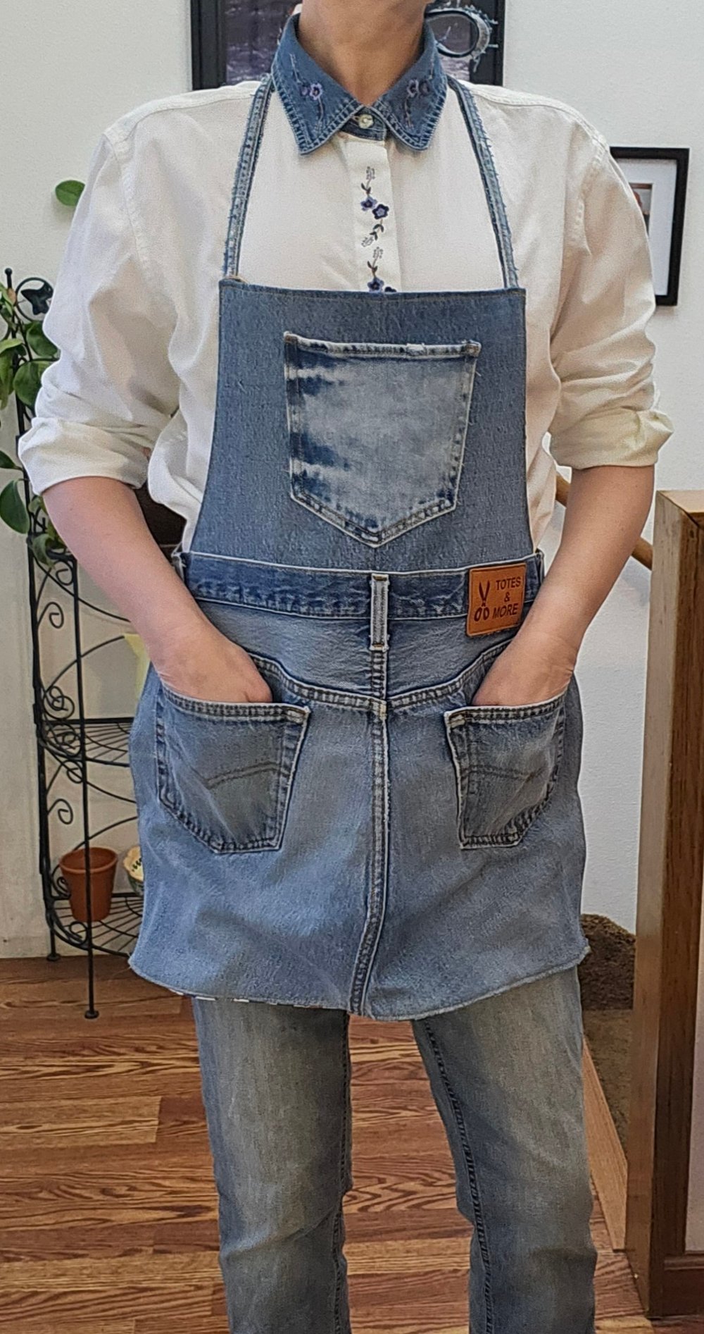 Image of Jean's Reversible Apron(was $60.00)