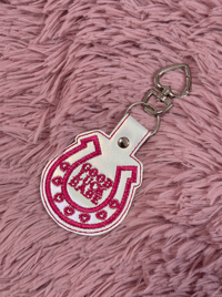 Image 1 of good luck babe keychain