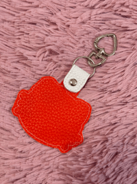 Image 3 of red hello kitty keychain