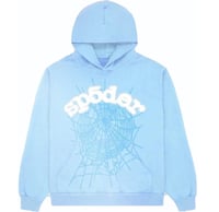 Spyder Hoodie- Light blue