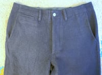 Image 2 of Sassafras Japan boiled wool winter weight pants, size M (fits 32”)