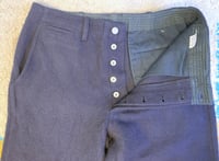 Image 4 of Sassafras Japan boiled wool winter weight pants, size M (fits 32”)