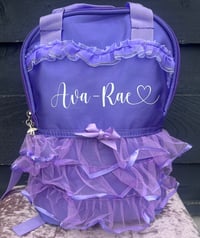 Image 1 of Girls tulle personalised backpacks 