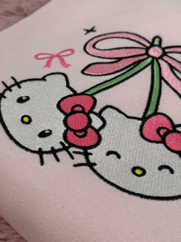 Image 2 of cherry hello kitty sweatshirt