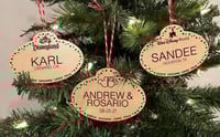 Image 2 of Cast Member  Parks Name Tag Ornament