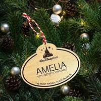 Image 6 of Cast Member  Parks Name Tag Ornament